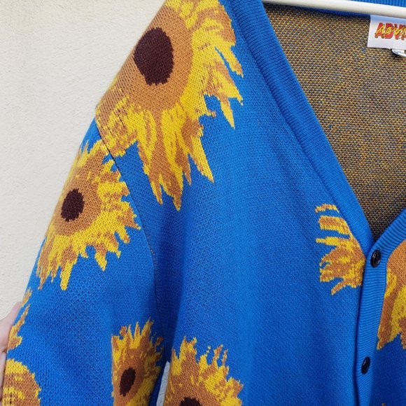 Golf Wang × Advisry Clothing Sunflower Cardigan - Picture 7 of 9